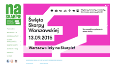 Desktop Screenshot of drogakultury.waw.pl